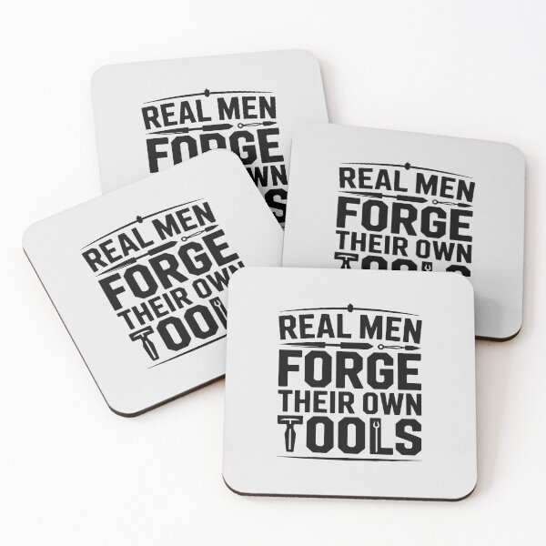 Item preview, Real Men Forge Their Own Tools designed and sold by Jollys-ArtShop.