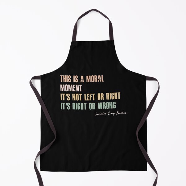 Item preview, Cory Booker Moral Moment, Not Right or Left It's Right Or Wrong designed and sold by Hoahip.