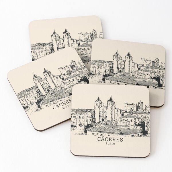 Item preview, Cáceres - Spain designed and sold by Lakeric Cityscapes.