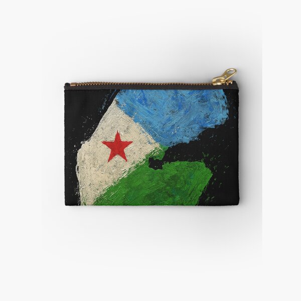 Item preview, Painted Djibouti flag designed and sold by ilakz.