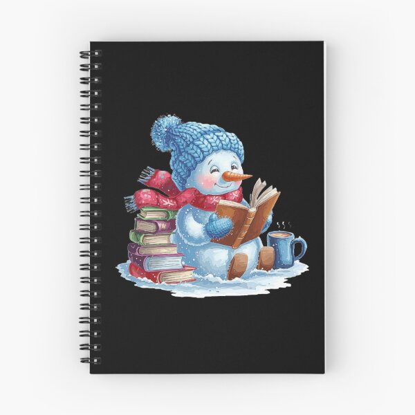 Item preview, Cute Winter Snowman Reading Books – Cozy Christmas Illustration for Book Lovers designed and sold by love3617.