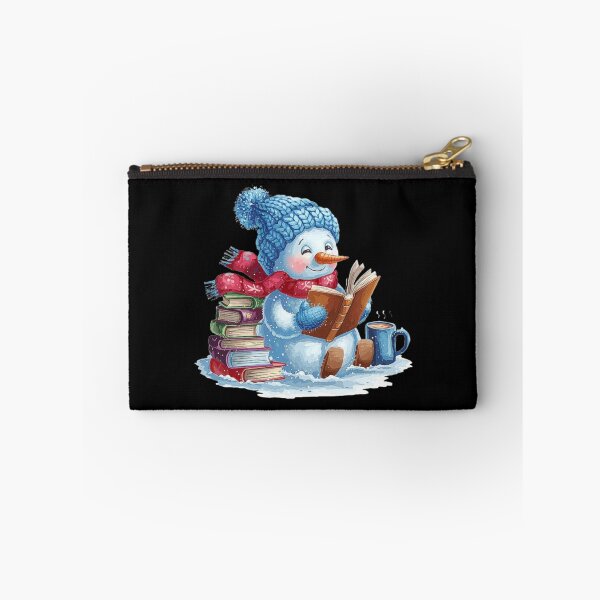 Item preview, Cute Winter Snowman Reading Books – Cozy Christmas Illustration for Book Lovers designed and sold by love3617.