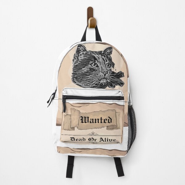 Item preview, Wanted: Amber Morgan – Outlaw Kitty of the Wild West – Cat design designed and sold by Breaking Shop.