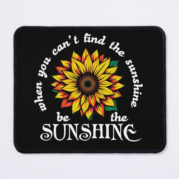 Vista previa del artículo con la obra «Sé el sol en negro», diseñado y vendido por BohoShopHU.