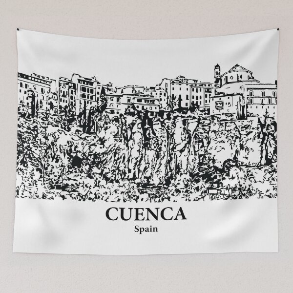 Item preview, Cuenca - Spain designed and sold by Lakeric Cityscapes.