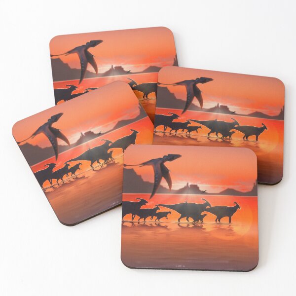 Item preview, Parasaurolophus migration designed and sold by ValkArtwork.