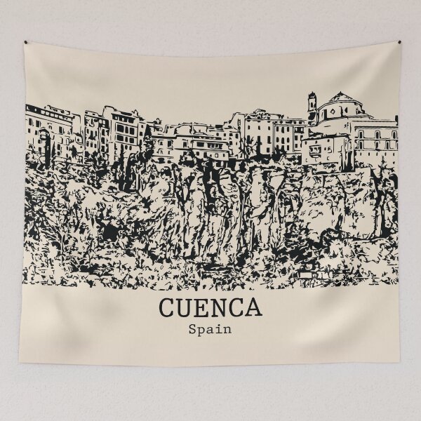 Item preview, Cuenca - Spain designed and sold by Lakeric Cityscapes.