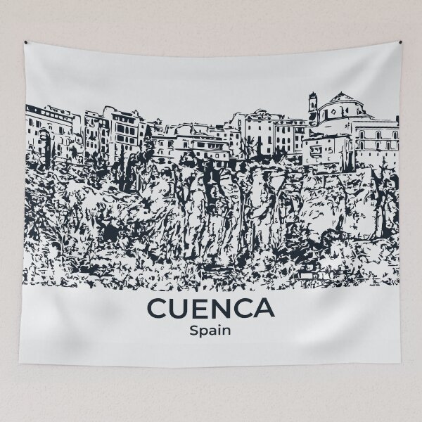 Item preview, Cuenca - Spain designed and sold by Lakeric Cityscapes.