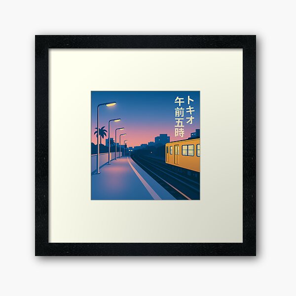 Item preview, Aesthetic Japanese City Pop designed and sold by Arcane Whiskers.
