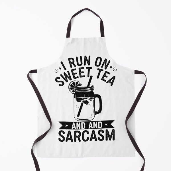Item preview, I Run On Sweet Tea And Sarcasm – Funny Sweet Tea Lover designed and sold by artcultreone.