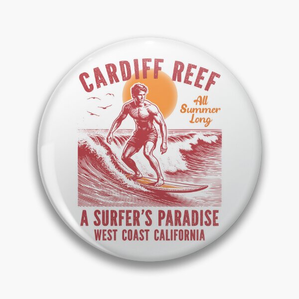 Item preview, Cardiff Reef Surfers Paradise Encinitas San Diego California designed and sold by eclecTEEq.