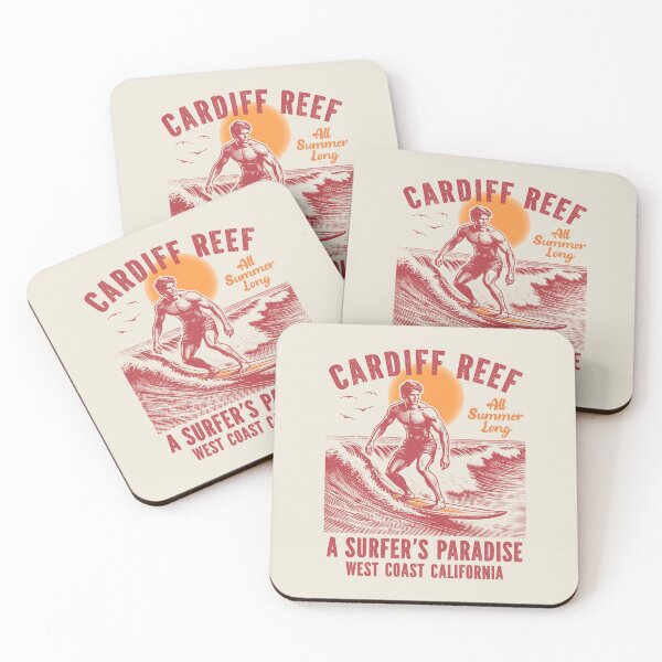 Item preview, Cardiff Reef Surfers Paradise Encinitas San Diego California designed and sold by eclecTEEq.