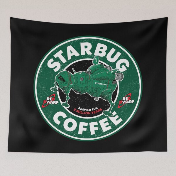 Item preview, Starbug Coffee Red Dwarf designed and sold by therocketman.