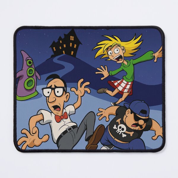 Item preview, Day of the Tentacle Retro Game Poster HD designed and sold by Retr0Tshirts.