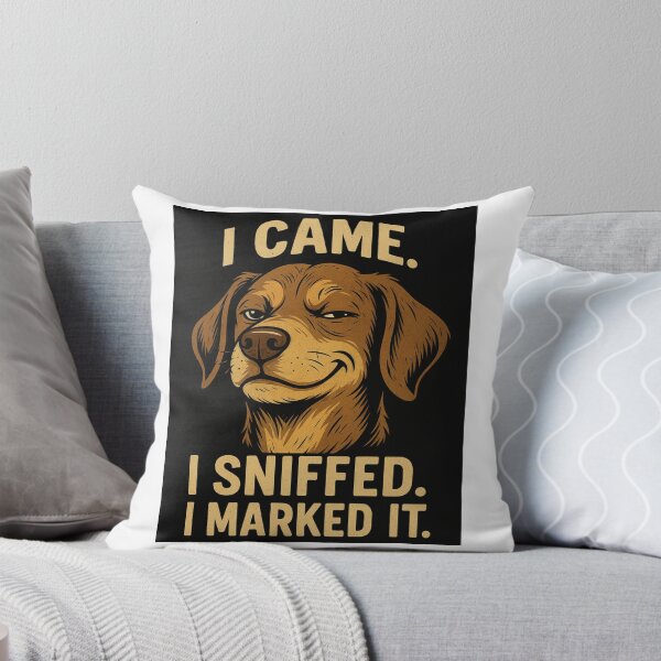 Item preview, I Came I Sniffed I Marked It Adventure Dog designed and sold by Kantacafe.