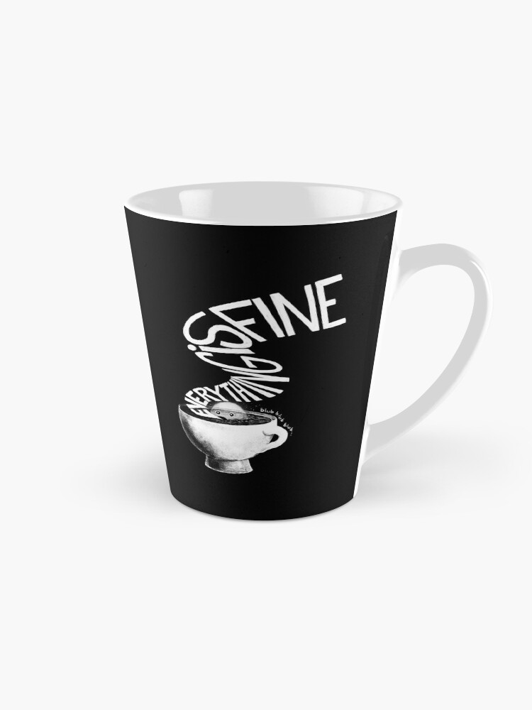 Thumbnail 1 of 4, Coffee Mug, Everything is Fine - Existential Dead designed and sold by littleclyde.