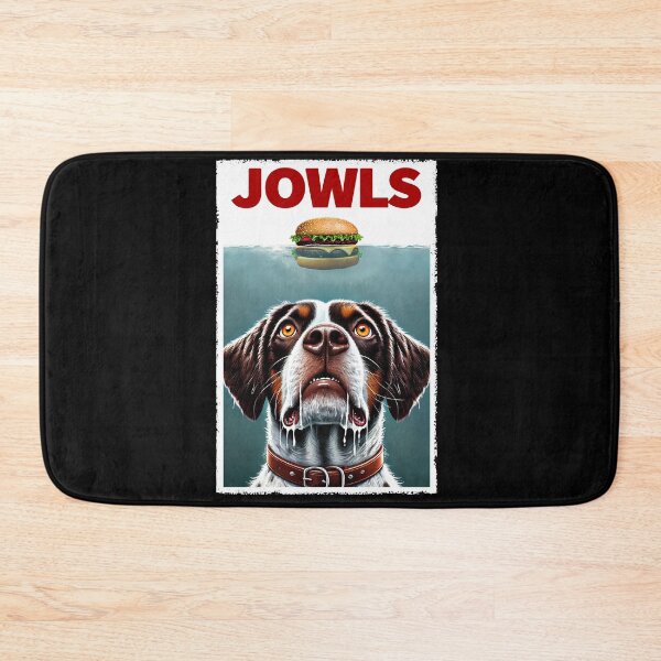 Item preview, Funny Small Munsterlander Pointer and Hamburger Parody Jowls Dog Lover designed and sold by Kimberley King Art  King Art.