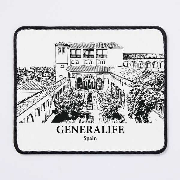 Item preview, Generalife - Spain designed and sold by Lakeric Cityscapes.