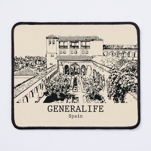 Item preview, Generalife - Spain designed and sold by Lakeric Cityscapes.