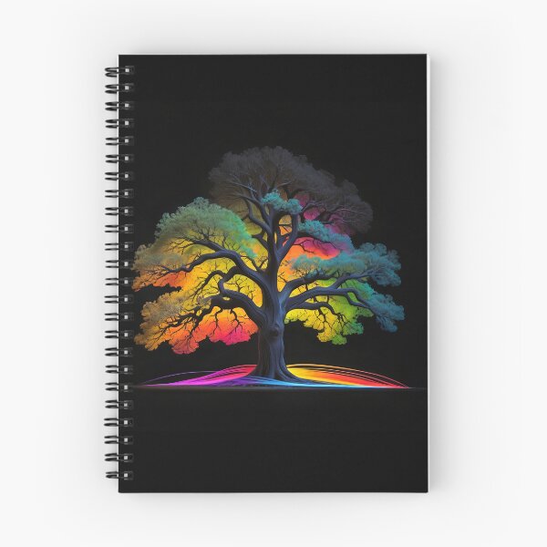Item preview, Tree in fluorescent colors designed and sold by CreatedByMyself.