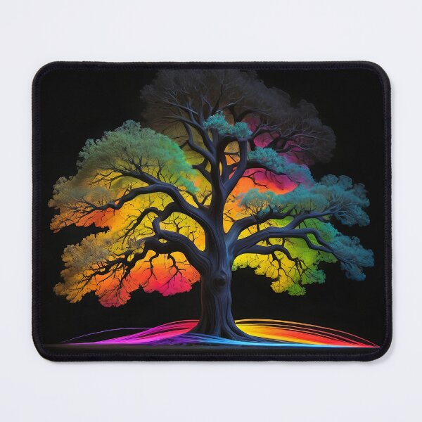 Item preview, Tree in fluorescent colors designed and sold by CreatedByMyself.