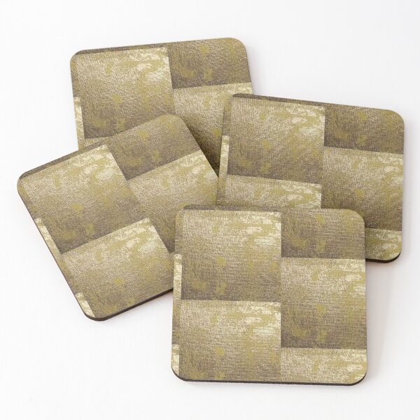 Item preview, Butter Yellow And Gold Sunlit Harmony Pattern Art Piece  designed and sold by Artfullycuratedcreations.