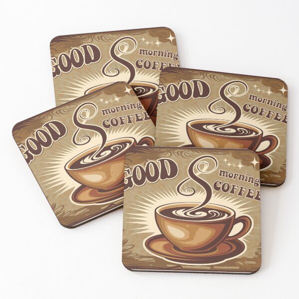 Item preview,  Retro Coffee Vibes designed and sold by Fruzbt.