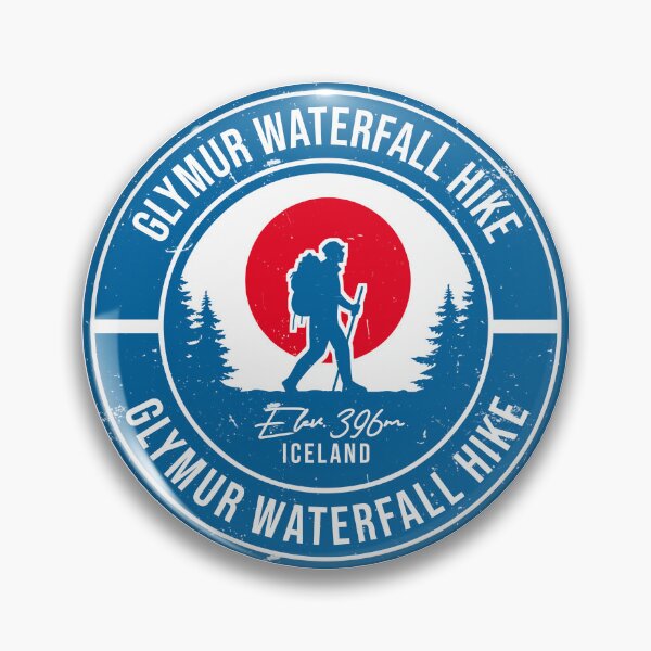 Item preview, Glymur Waterfall Hike Iceland Mountain designed and sold by TravelsOfJamie.