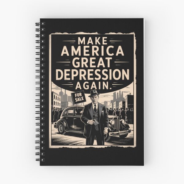 Item preview, Make America Great Depression Again designed and sold by The Art of Kkatarynka.