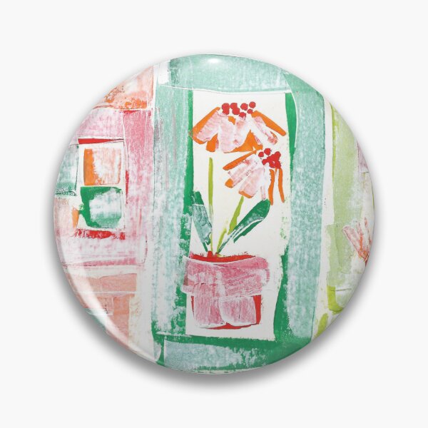 Item preview, Blooms on the Block - gouache painting designed and sold by LisaNewportFAB.