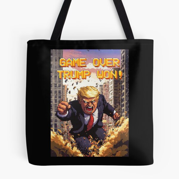 Item preview, Game Over Trump Won Funny Pixel Art designed and sold by TheArtistOf2022.