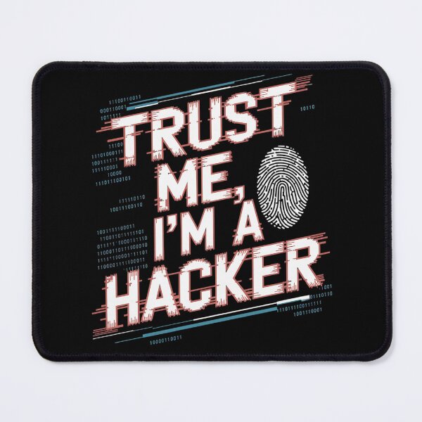 Item preview, Funny Trust Me I’m a Hacker Cybersecurity Binary Code Tech Design designed and sold by pixelpopplanet.