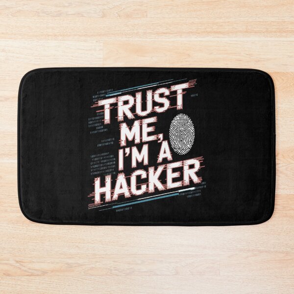 Item preview, Funny Trust Me I’m a Hacker Cybersecurity Binary Code Tech Design designed and sold by pixelpopplanet.