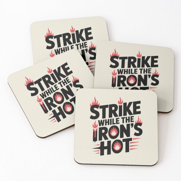 Item preview, Strike While the Iron’s Hot – Maker’s Moment designed and sold by Jollys-ArtShop.