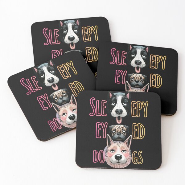 Item preview, SLEEPY EYED DOGS designed and sold by Pleasant471.