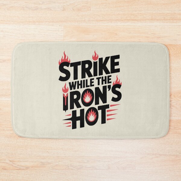 Item preview, Strike While the Iron’s Hot – Maker’s Moment designed and sold by Jollys-ArtShop.