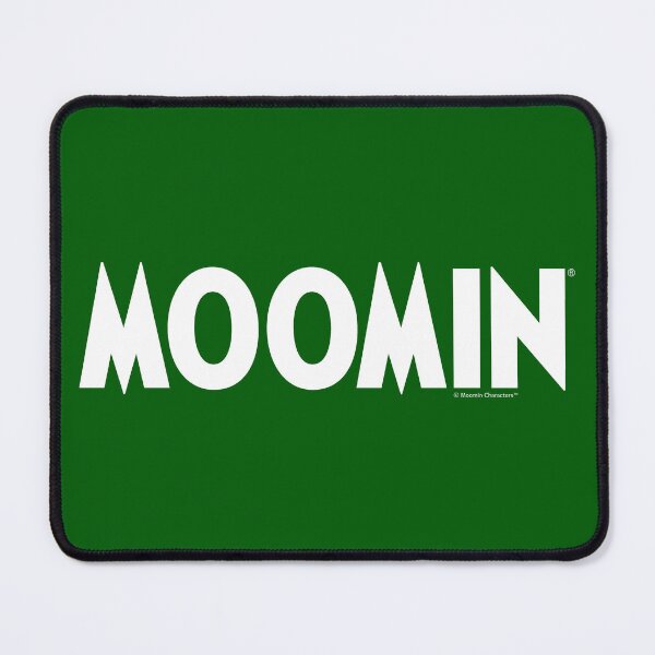 Artikelvorschau, Mumin-Logo in Weiß entworfen und verkauft von MoominStore.