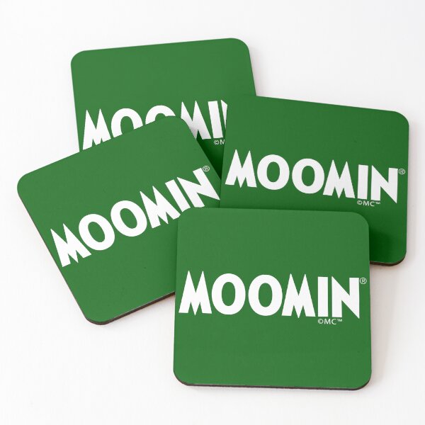 Item preview, Moomin White Text Logo designed and sold by MoominStore.