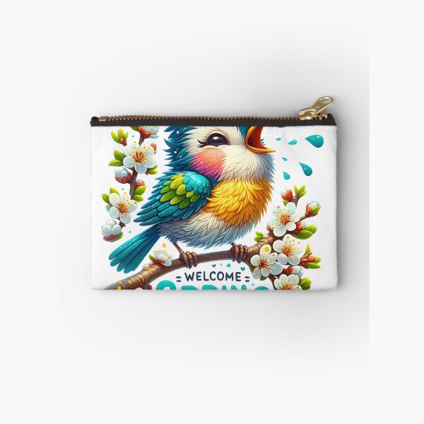 Item preview, Welcome Spring bird sublimation designed and sold by Eiwaprints.