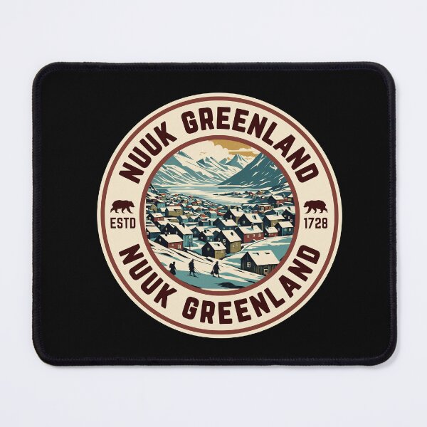 Item preview, Nuuk Greenland designed and sold by aussieexplore.