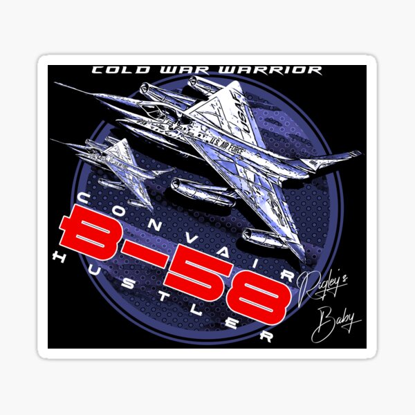 Item preview, Convair B58 Hustler Fighterjet Vintage Aircraft designed and sold by Aerolovers.