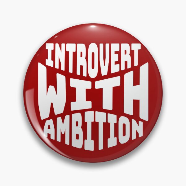 Item preview, Introvert with Ambition, Silent Hustler designed and sold by Bliss Find And Design.