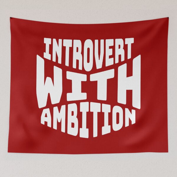 Item preview, Introvert with Ambition, Silent Hustler designed and sold by Bliss Find And Design.