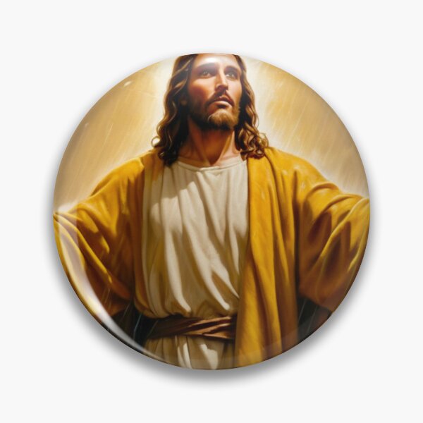 Vista previa del artículo con la obra «retrato de Jesucristo», diseñado y vendido por DamianHejdukArt.