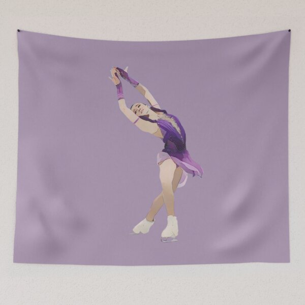 Item preview, Kamila Valieva SP 2021 - 2022 Art designed and sold by thatskatingshop.
