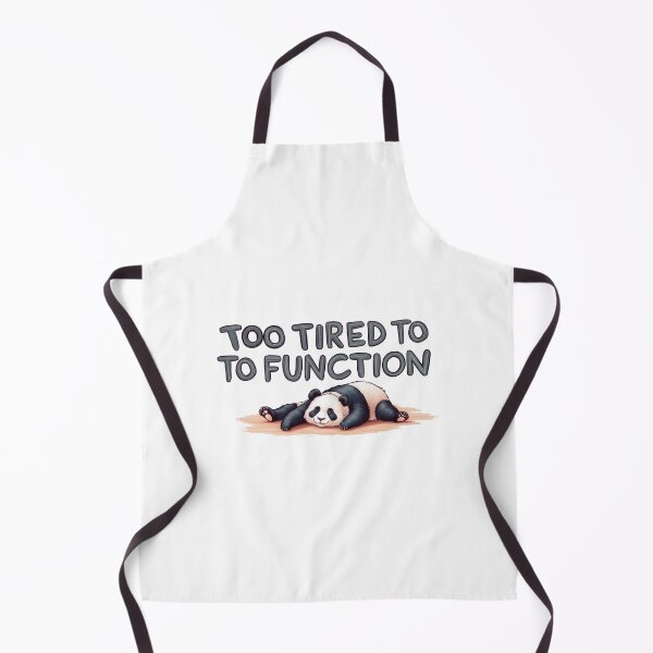 Item preview, Tired Panda designed and sold by PinkiPop Studio.