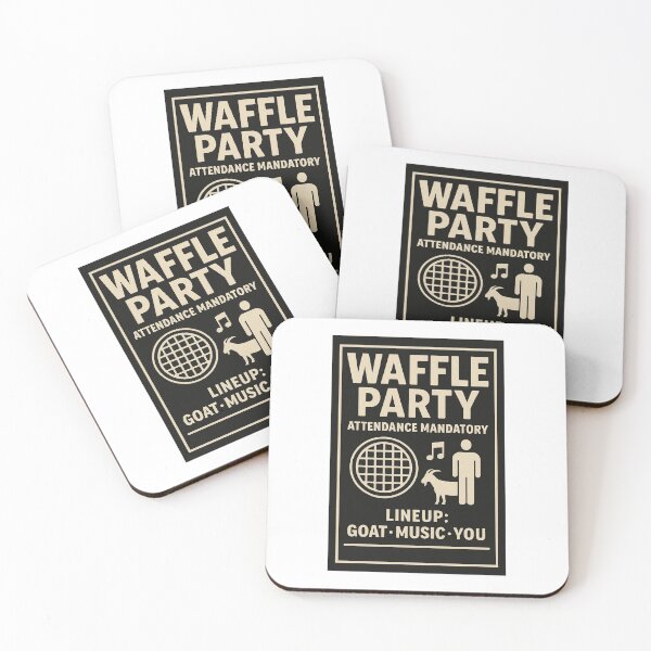 Item preview, Waffle Party designed and sold by Ashanga.