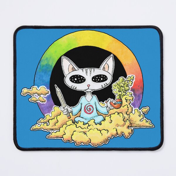 Item preview, SpaceCat ~ On Clouds  designed and sold by SpaceCatVisions.