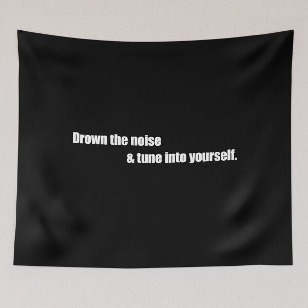 Item preview, Find Your Inner Peace - Drown the Noise & Tune into Yourself designed and sold by FlyShop1.
