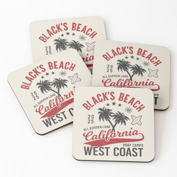 Item preview, Blacks Beach Surf Camp La Jolla San Diego California designed and sold by eclecTEEq.